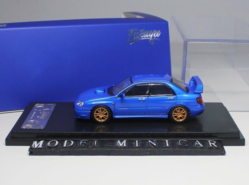 Amazon | 青！Furuya 1/64 スバル Subaru インプレッサ IMPREZA WRX